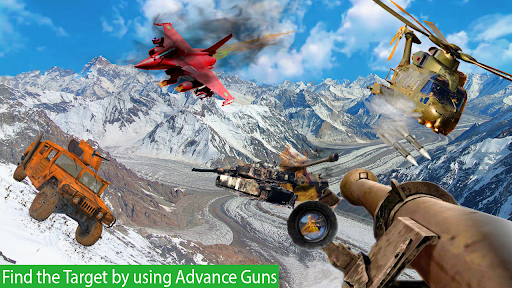 Anti Aircraft Attack: Jet War - Gameplay image of android game