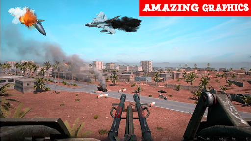 Anti Aircraft Attack: Jet War - عکس بازی موبایلی اندروید