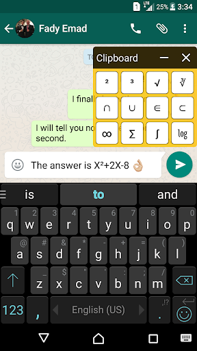 Character Pad - Unicode - عکس برنامه موبایلی اندروید