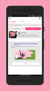 Video Downloader For Instagram - عکس برنامه موبایلی اندروید