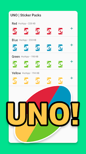 UNO Stickers for Chat WAStickerApps - عکس برنامه موبایلی اندروید