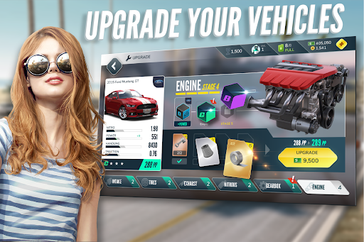 Rebel Racing - Gameplay image of android game