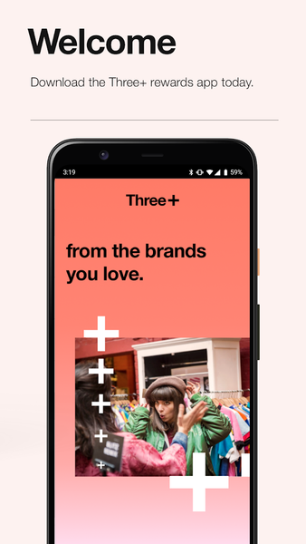 Three+ - Image screenshot of android app