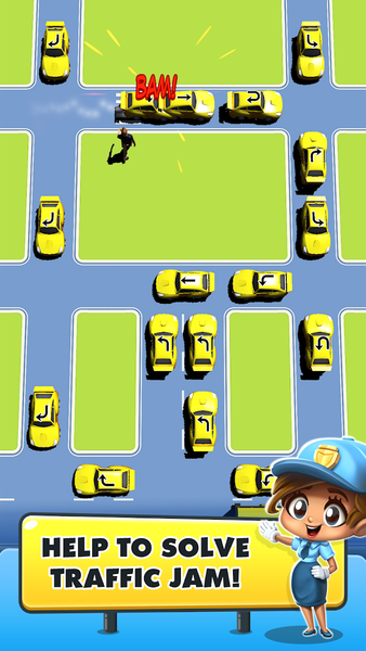 Traffic Puzzle 2: Car Jam 3D - Gameplay image of android game