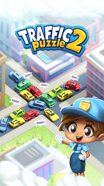 Traffic Puzzle 2: Car Jam 3D - Gameplay image of android game