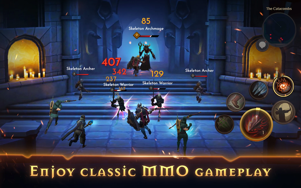 Realmkeepers MMORPG - عکس بازی موبایلی اندروید