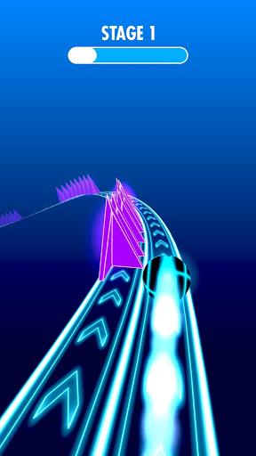 Neon Speed Rush - Gameplay image of android game
