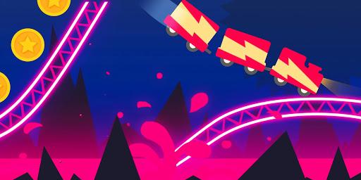 Rollercoaster Dash - Gameplay image of android game