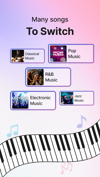 Piano - عکس برنامه موبایلی اندروید
