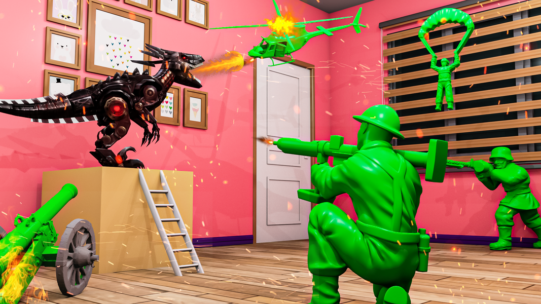 Army Toys War Attack Shooting - عکس برنامه موبایلی اندروید