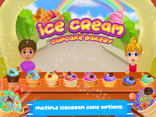 Icecream Cupcake Bakery - Image screenshot of android app