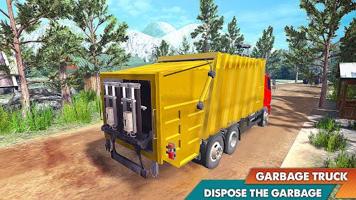 City Garbage Dump Truck Game - عکس برنامه موبایلی اندروید