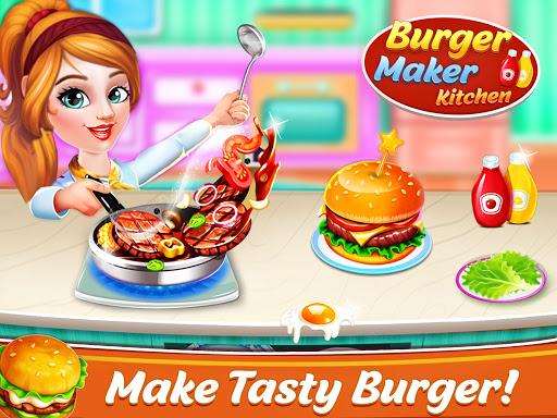 Burger  Cooking  Game:  Fast  Food  Maker - Image screenshot of android app