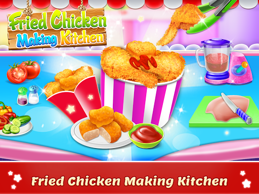 Fried Chicken Chef: Fast Food Maker - عکس برنامه موبایلی اندروید