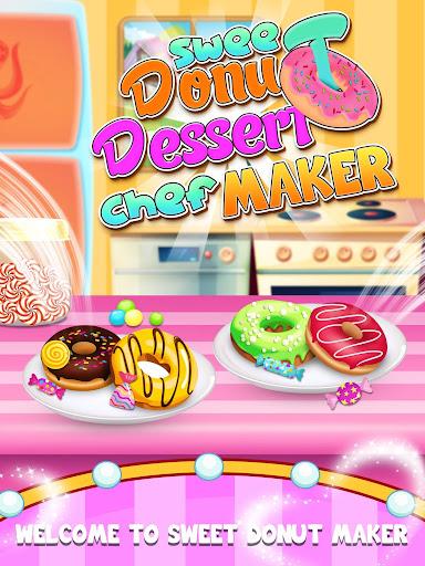 Sweet Donut Dessert Chef Maker - Image screenshot of android app