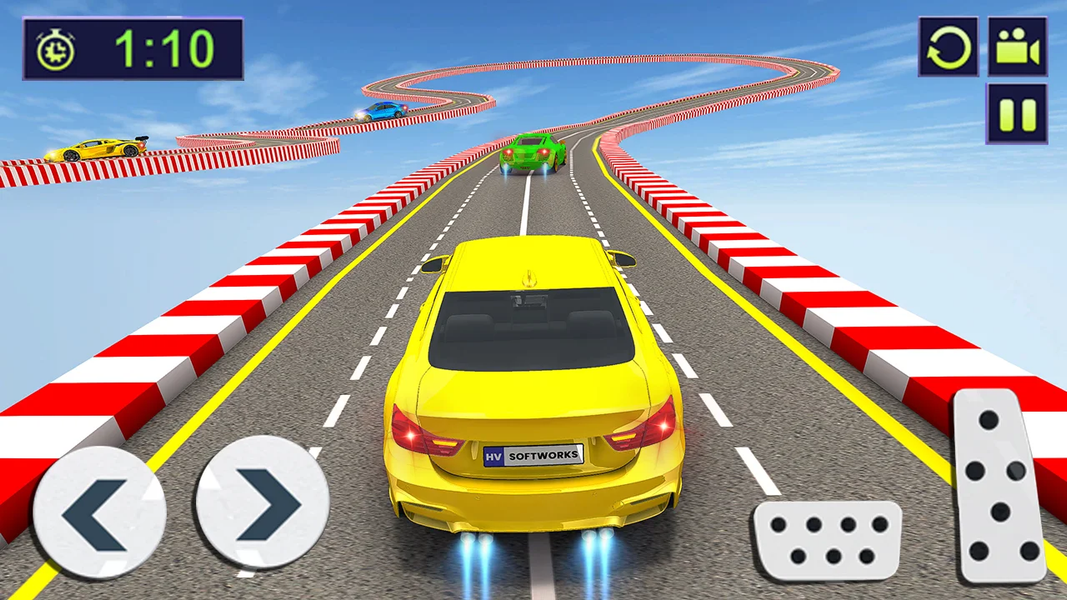 Extreme Gt Car Racing ۳D Game - عکس بازی موبایلی اندروید