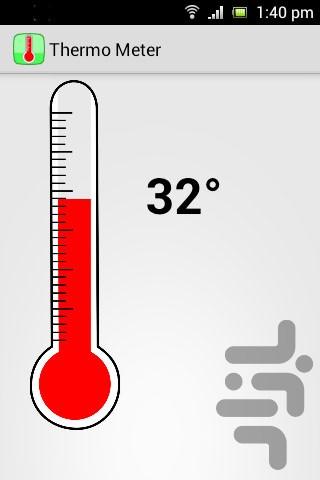 Thermo Meter - Image screenshot of android app