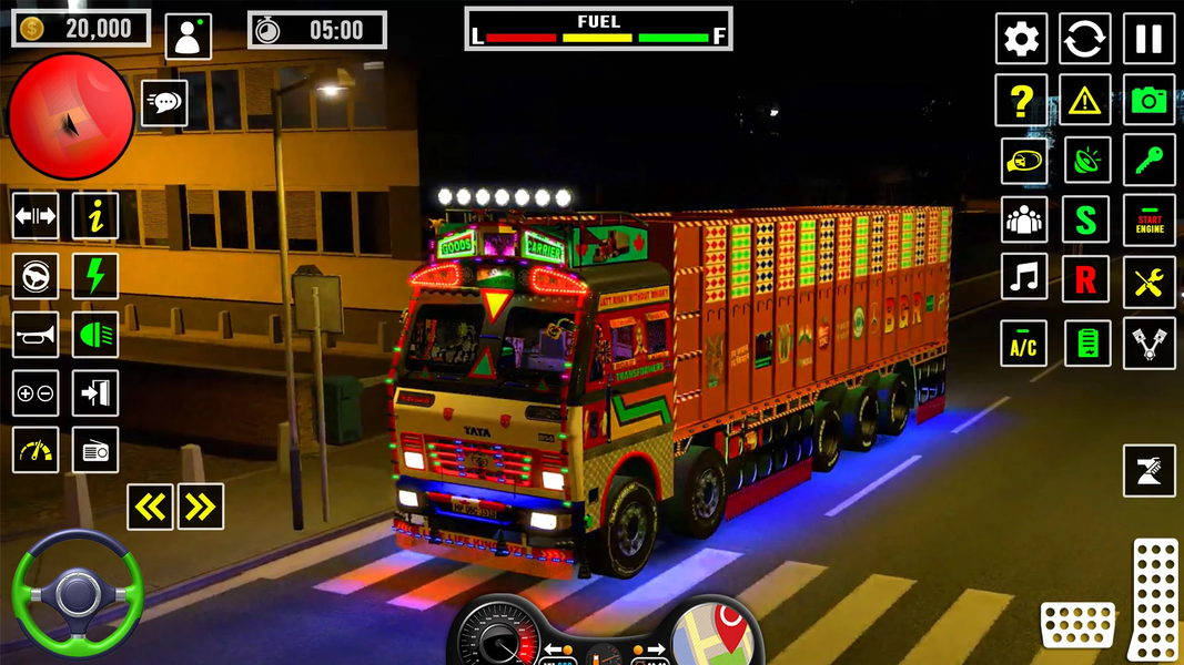 Indian Cargo Truck Sim Game ۳D - عکس بازی موبایلی اندروید