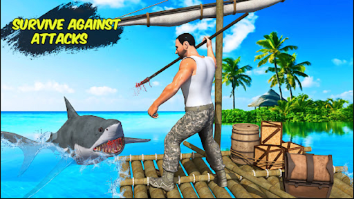 Grand Raft Survival Island - عکس بازی موبایلی اندروید