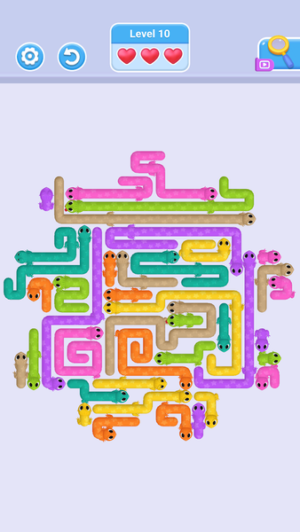 Gecko Escape - Gameplay image of android game