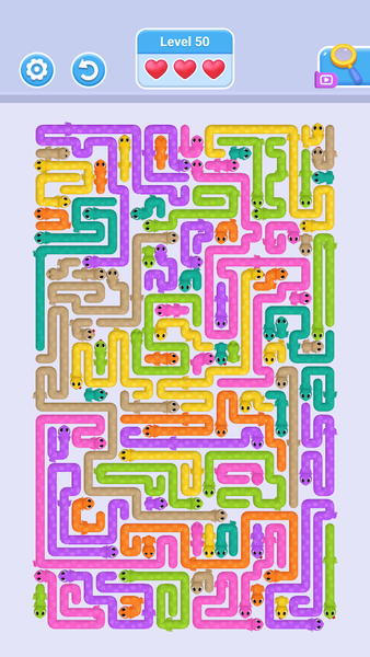 Gecko Escape - Gameplay image of android game