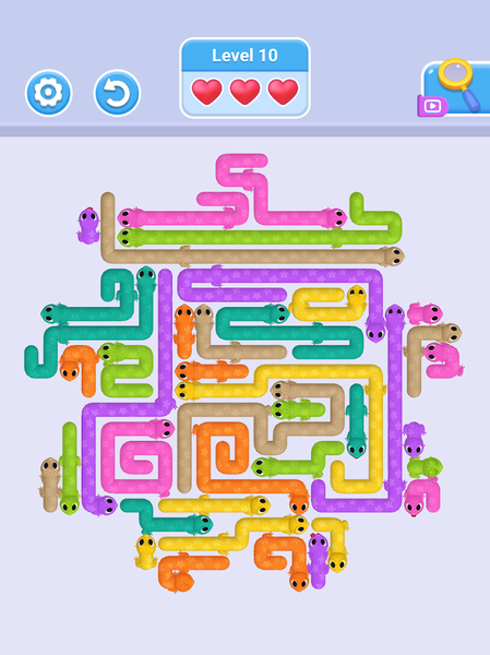 Gecko Escape - Gameplay image of android game