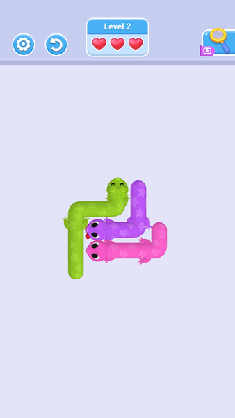 Gecko Escape - Gameplay image of android game