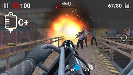 Gun Trigger Zombie - Gameplay image of android game