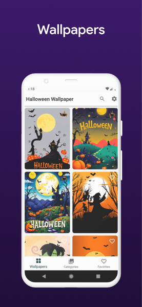 Halloween Wallpaper - عکس برنامه موبایلی اندروید