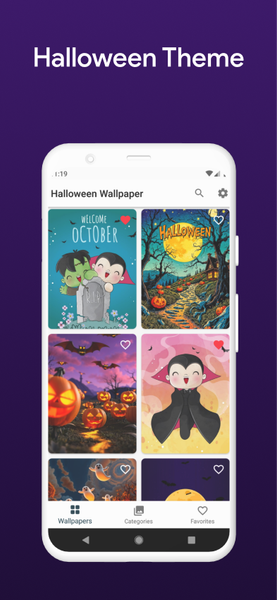 Halloween Wallpaper - عکس برنامه موبایلی اندروید