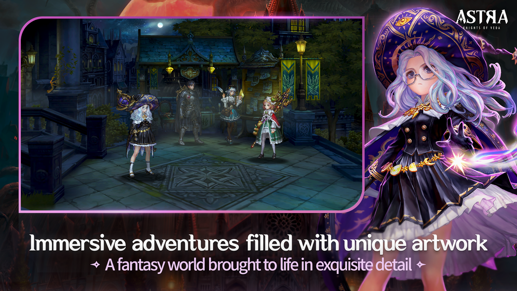 ASTRA: Knights of Veda - Gameplay image of android game