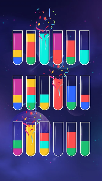 Water Sort Puzzle Color Game - Gameplay image of android game