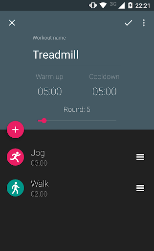 Interval Timer - Image screenshot of android app