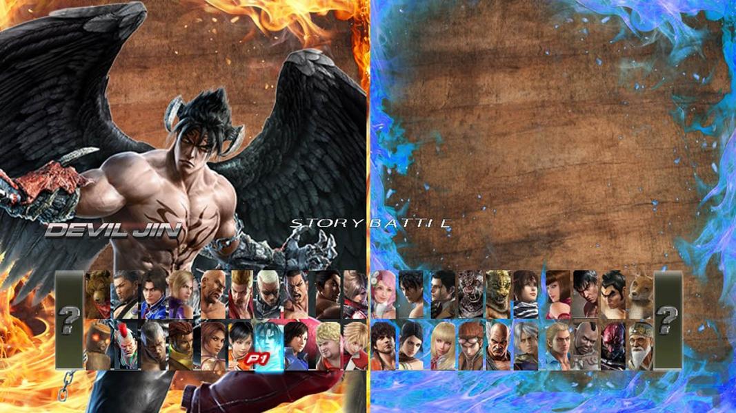 تیکن هیبرید - عکس بازی موبایلی اندروید