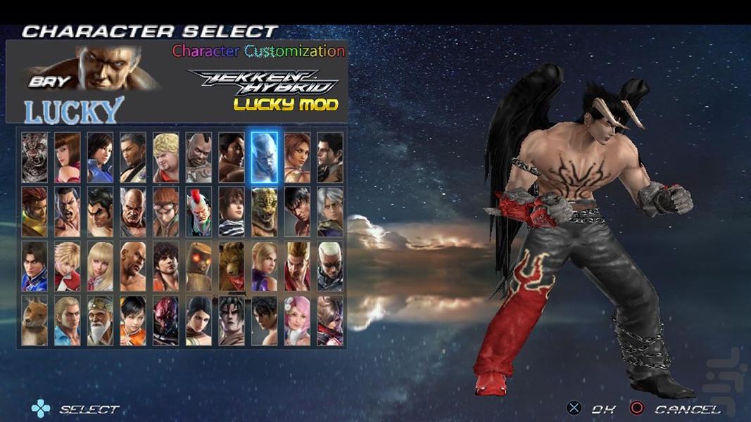 Tekken Hybrid - Gameplay image of android game