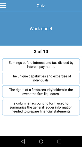 Accounting Dictionary - عکس برنامه موبایلی اندروید