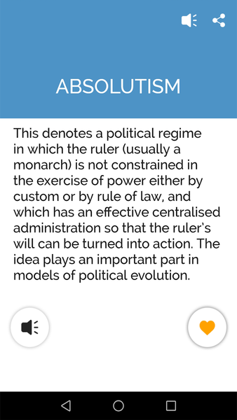 Sociology Dictionary Offline - عکس برنامه موبایلی اندروید