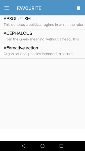 Sociology Dictionary Offline - عکس برنامه موبایلی اندروید