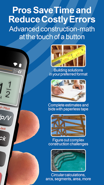 Construction Master Pro Calc - Image screenshot of android app