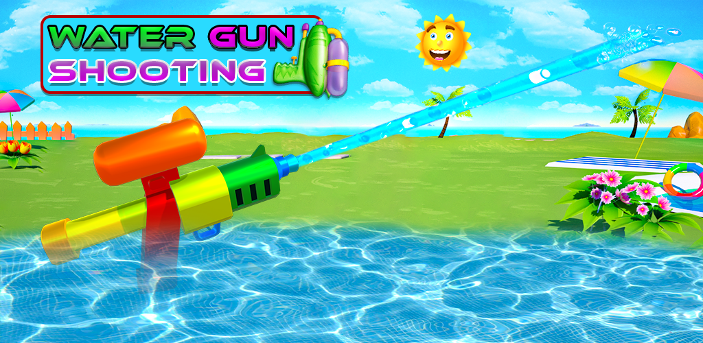 Water Gun Paintball Shooting - Gameplay image of android game