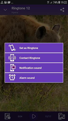 Hyena - RINGTONES and WALLPAPERS - عکس برنامه موبایلی اندروید