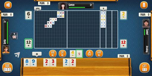 101 Okey - İnternetsiz - Gameplay image of android game