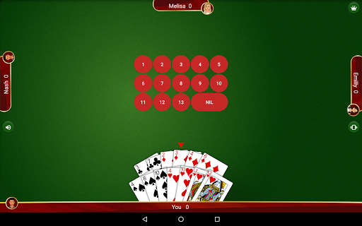 Spades - عکس بازی موبایلی اندروید