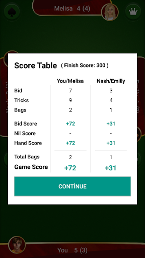 Spades - عکس بازی موبایلی اندروید