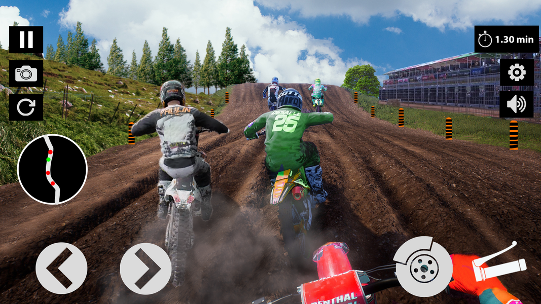 Dirt MX bikes - Supercross - عکس بازی موبایلی اندروید