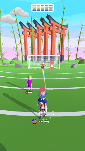 Goal Party - Soccer Freekick - Gameplay image of android game