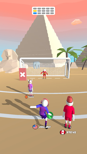 Goal Party - Soccer Freekick - Gameplay image of android game