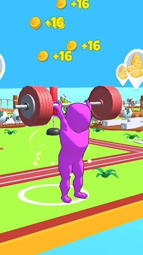 Muscle Land - Lifting Weight - Gameplay image of android game