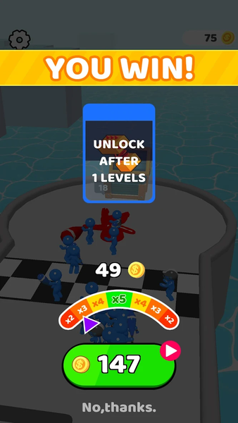 Run, Gather, Clash! - Gameplay image of android game