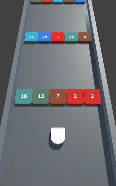 Fire Ball Numbers - Gameplay image of android game